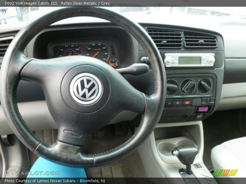 Reflex Silver Metallic / Grey 2002 Volkswagen Cabrio GLS