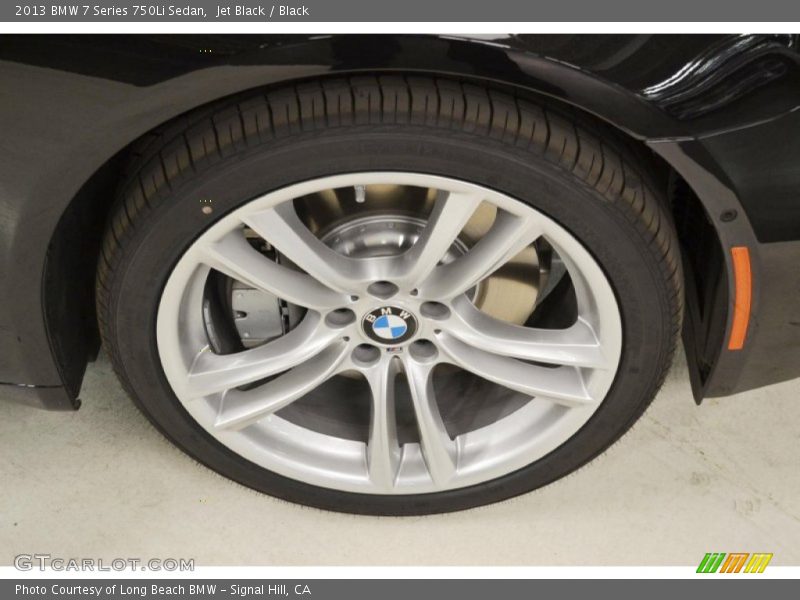 Jet Black / Black 2013 BMW 7 Series 750Li Sedan