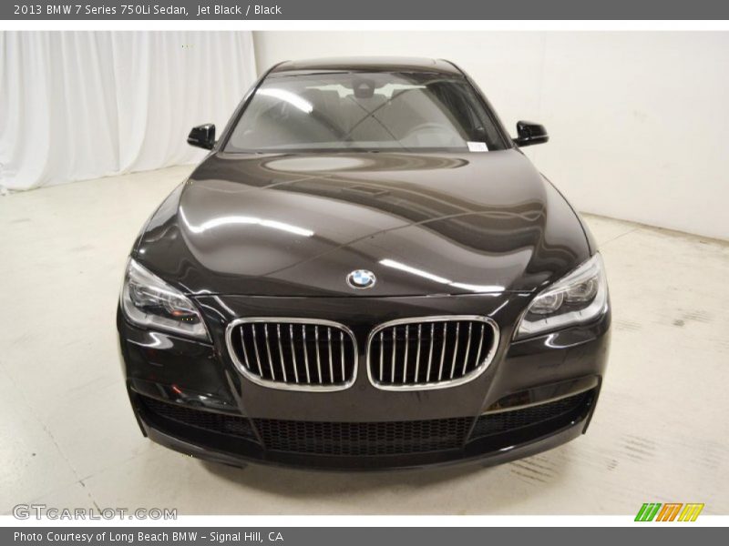 Jet Black / Black 2013 BMW 7 Series 750Li Sedan