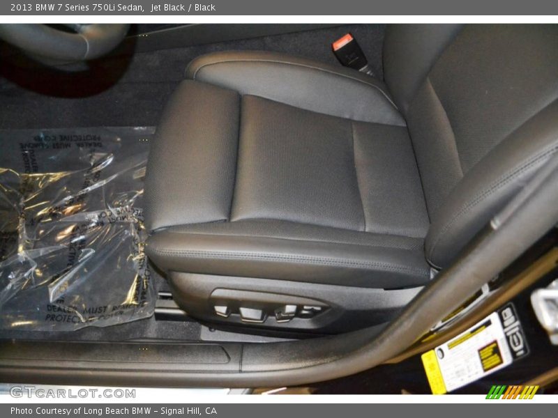 Jet Black / Black 2013 BMW 7 Series 750Li Sedan