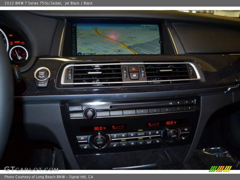 Jet Black / Black 2013 BMW 7 Series 750Li Sedan