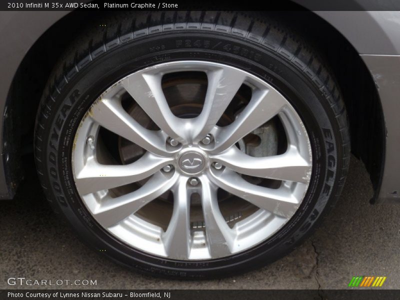 Platinum Graphite / Stone 2010 Infiniti M 35x AWD Sedan