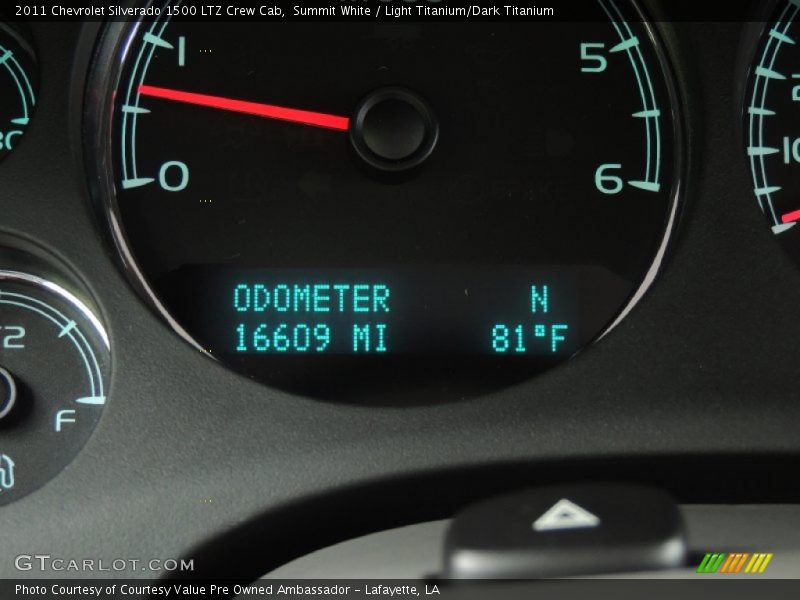 Summit White / Light Titanium/Dark Titanium 2011 Chevrolet Silverado 1500 LTZ Crew Cab