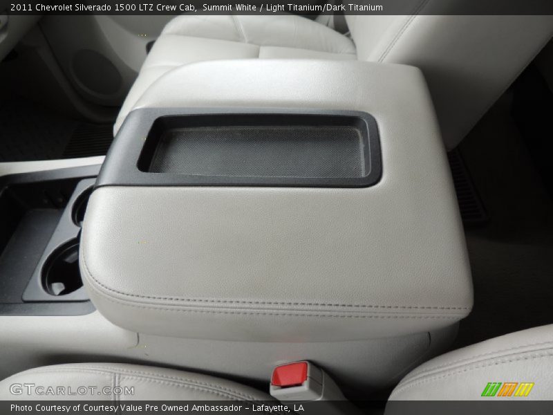Summit White / Light Titanium/Dark Titanium 2011 Chevrolet Silverado 1500 LTZ Crew Cab