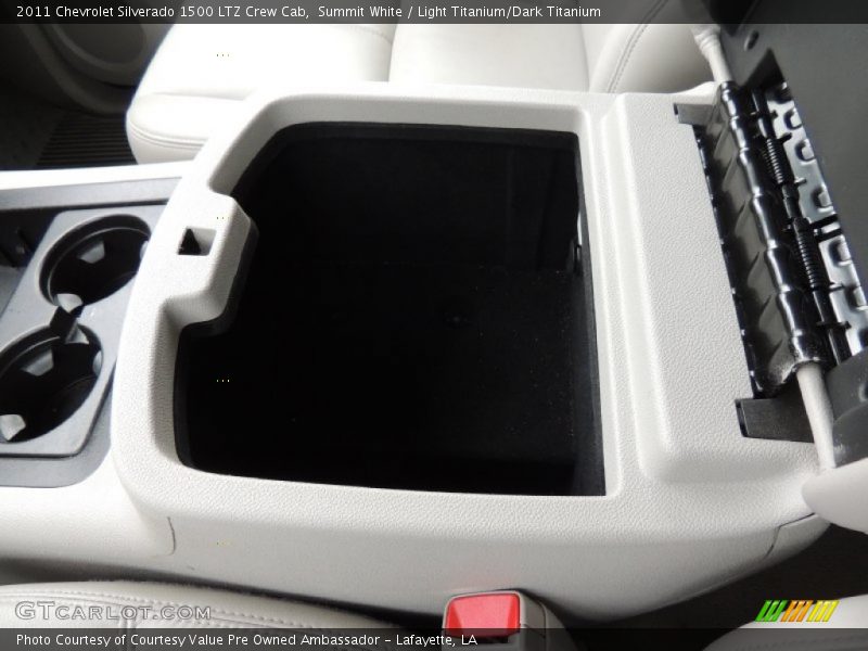 Summit White / Light Titanium/Dark Titanium 2011 Chevrolet Silverado 1500 LTZ Crew Cab