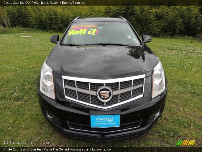 Black Raven / Ebony/Titanium 2011 Cadillac SRX FWD