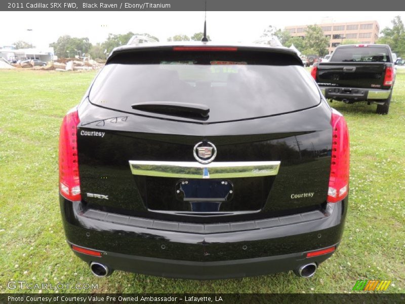 Black Raven / Ebony/Titanium 2011 Cadillac SRX FWD