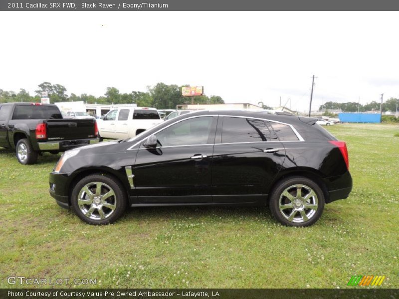 Black Raven / Ebony/Titanium 2011 Cadillac SRX FWD