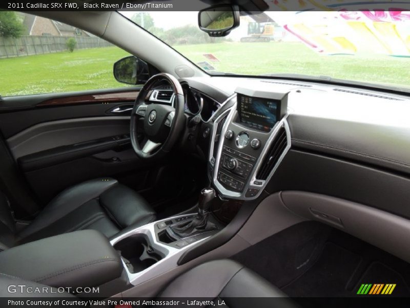 Black Raven / Ebony/Titanium 2011 Cadillac SRX FWD