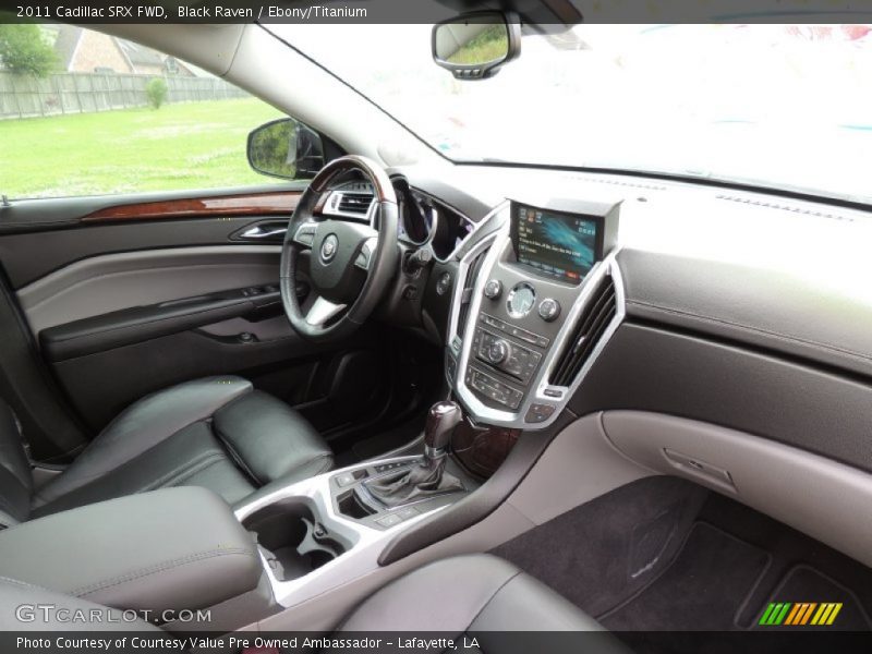 Black Raven / Ebony/Titanium 2011 Cadillac SRX FWD