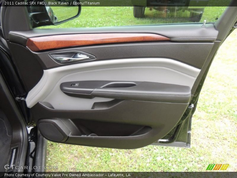 Black Raven / Ebony/Titanium 2011 Cadillac SRX FWD