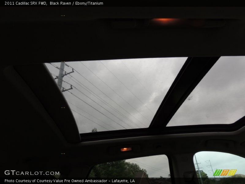 Black Raven / Ebony/Titanium 2011 Cadillac SRX FWD