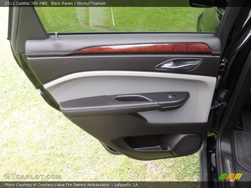 Black Raven / Ebony/Titanium 2011 Cadillac SRX FWD