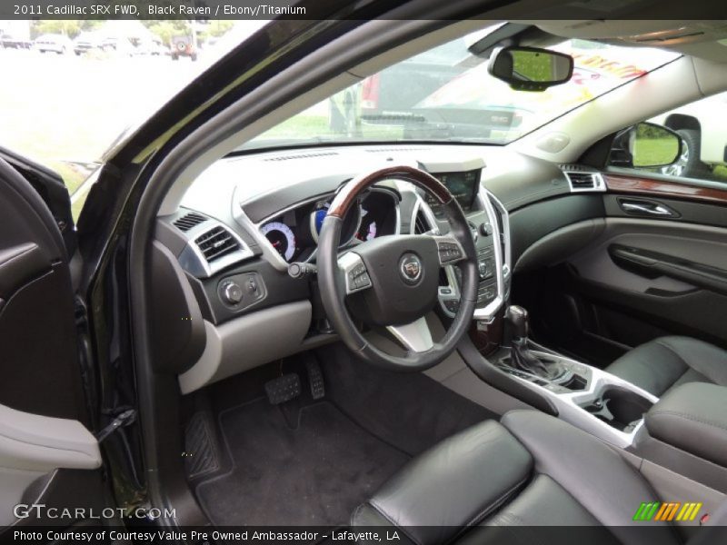 Black Raven / Ebony/Titanium 2011 Cadillac SRX FWD