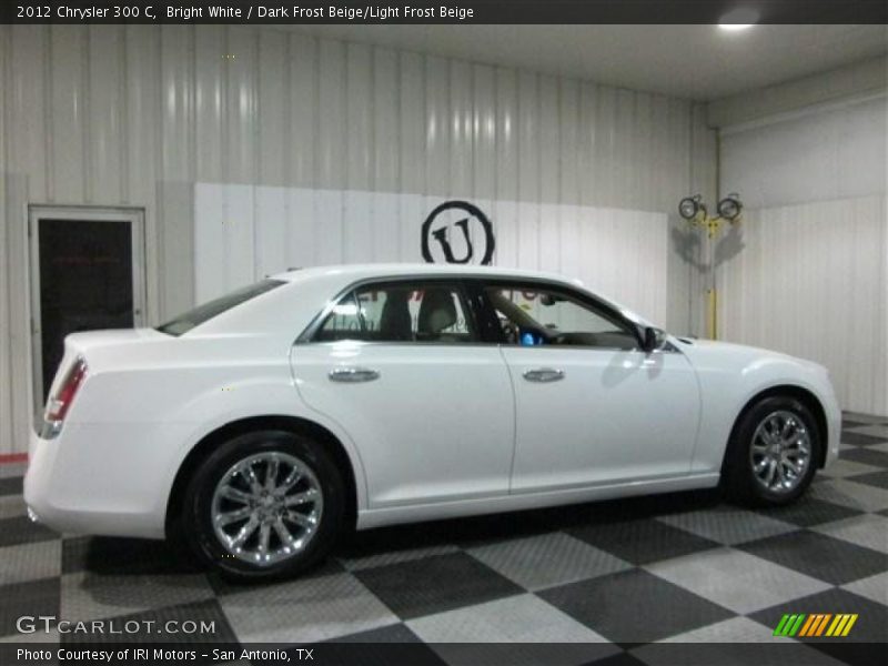 Bright White / Dark Frost Beige/Light Frost Beige 2012 Chrysler 300 C