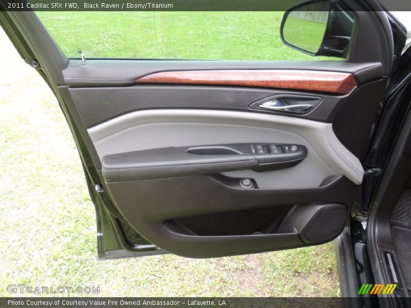 Black Raven / Ebony/Titanium 2011 Cadillac SRX FWD