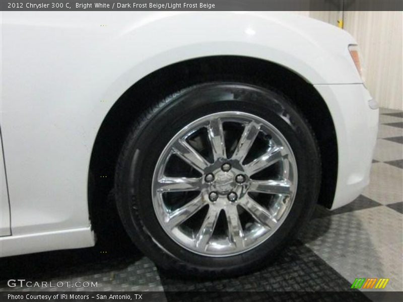 Bright White / Dark Frost Beige/Light Frost Beige 2012 Chrysler 300 C