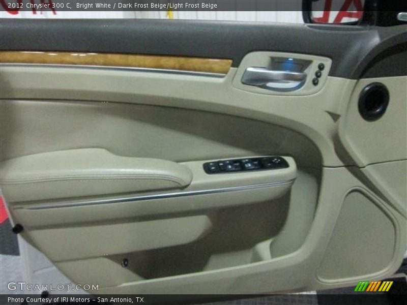 Bright White / Dark Frost Beige/Light Frost Beige 2012 Chrysler 300 C