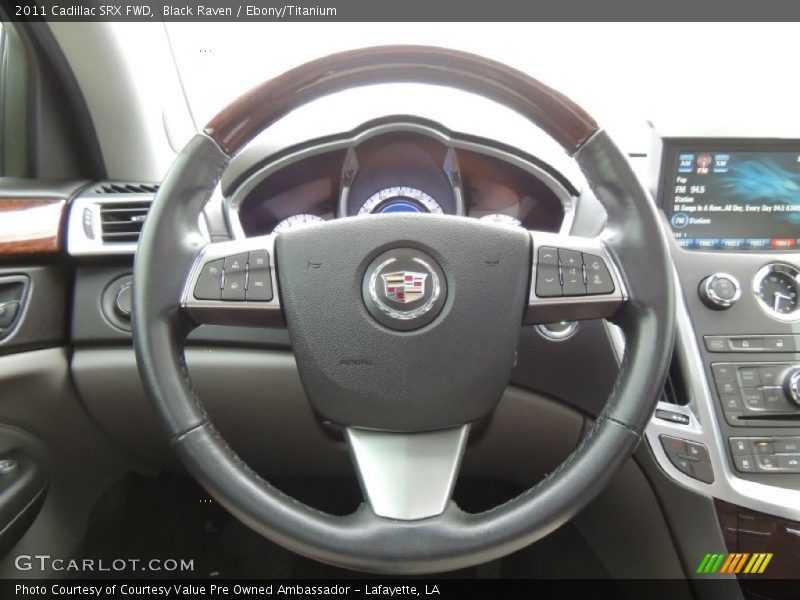 Black Raven / Ebony/Titanium 2011 Cadillac SRX FWD