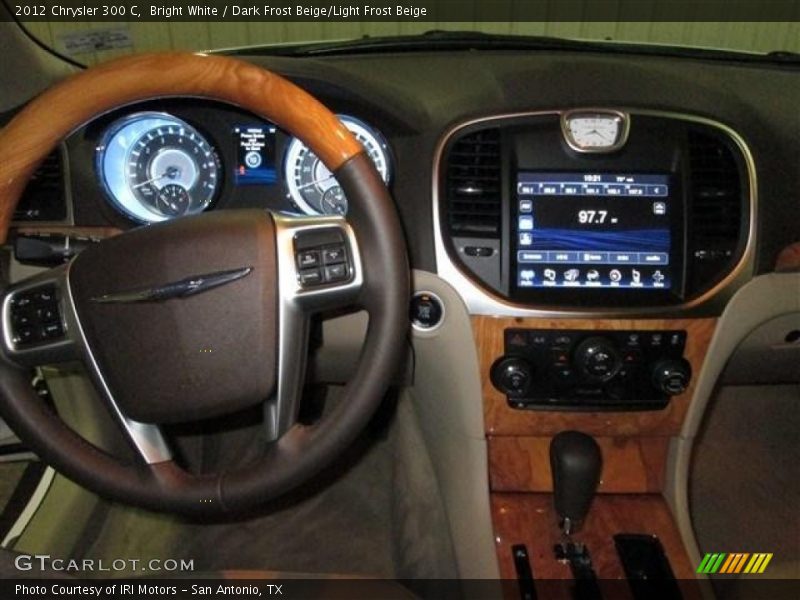 Bright White / Dark Frost Beige/Light Frost Beige 2012 Chrysler 300 C