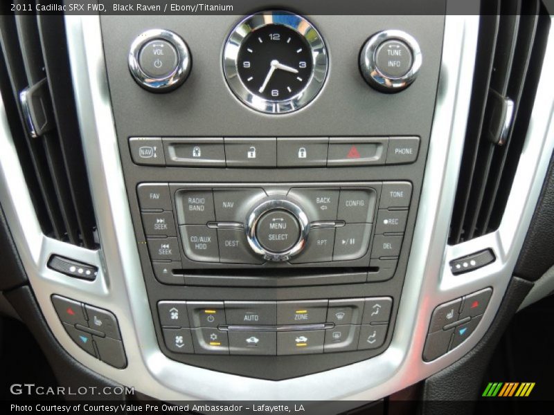 Black Raven / Ebony/Titanium 2011 Cadillac SRX FWD