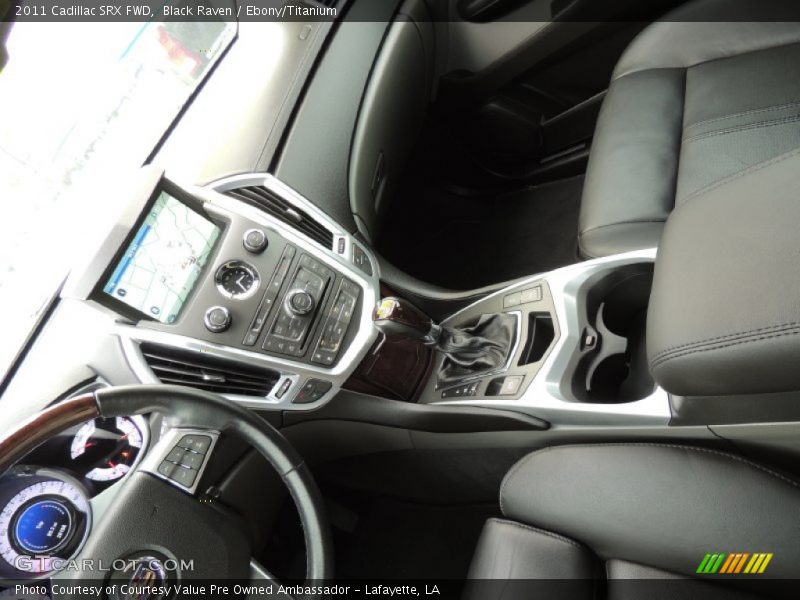 Black Raven / Ebony/Titanium 2011 Cadillac SRX FWD