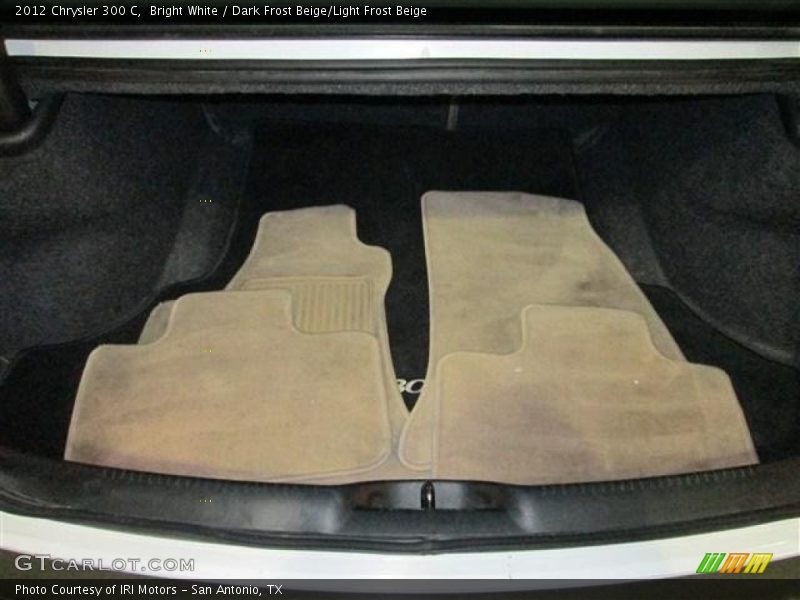 Bright White / Dark Frost Beige/Light Frost Beige 2012 Chrysler 300 C