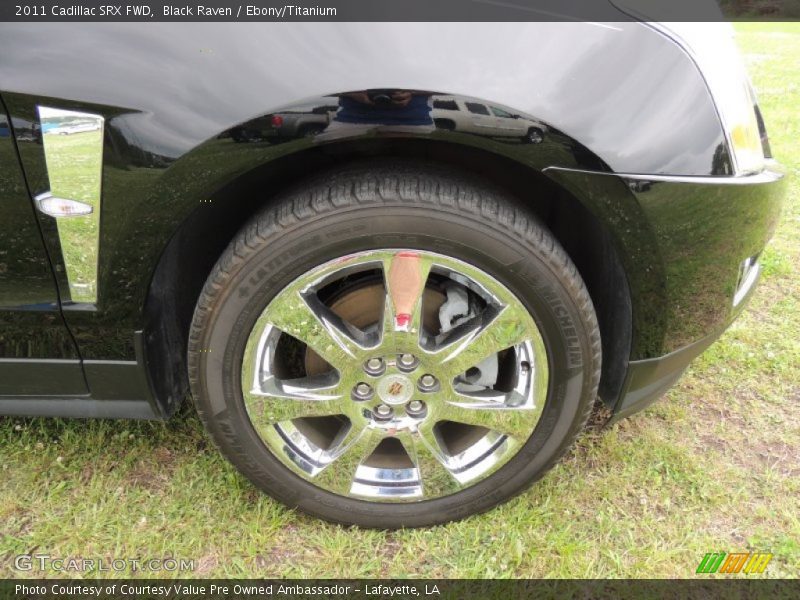 Black Raven / Ebony/Titanium 2011 Cadillac SRX FWD