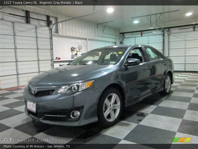 Magnetic Gray Metallic / Black 2012 Toyota Camry SE