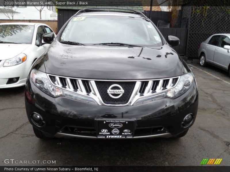Super Black / Black 2010 Nissan Murano SL AWD