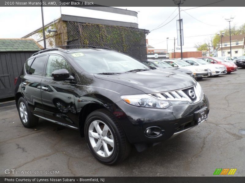 Super Black / Black 2010 Nissan Murano SL AWD
