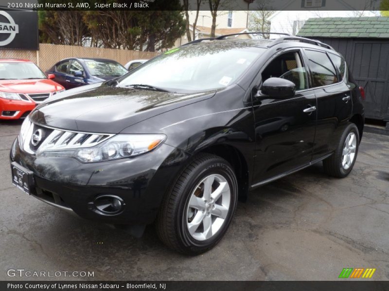 Super Black / Black 2010 Nissan Murano SL AWD