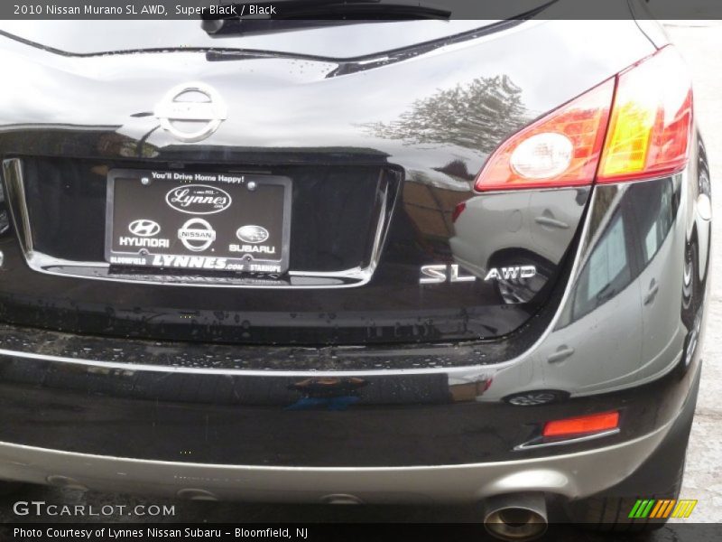 Super Black / Black 2010 Nissan Murano SL AWD