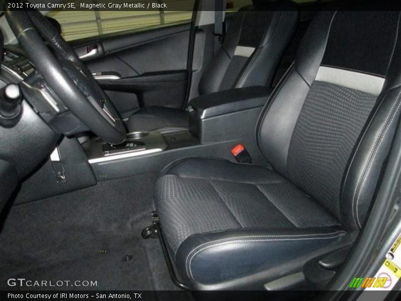 Magnetic Gray Metallic / Black 2012 Toyota Camry SE
