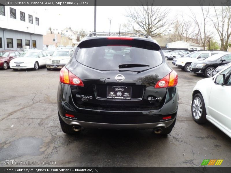 Super Black / Black 2010 Nissan Murano SL AWD