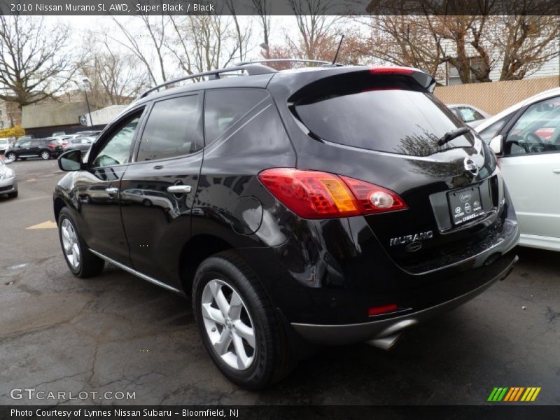 Super Black / Black 2010 Nissan Murano SL AWD