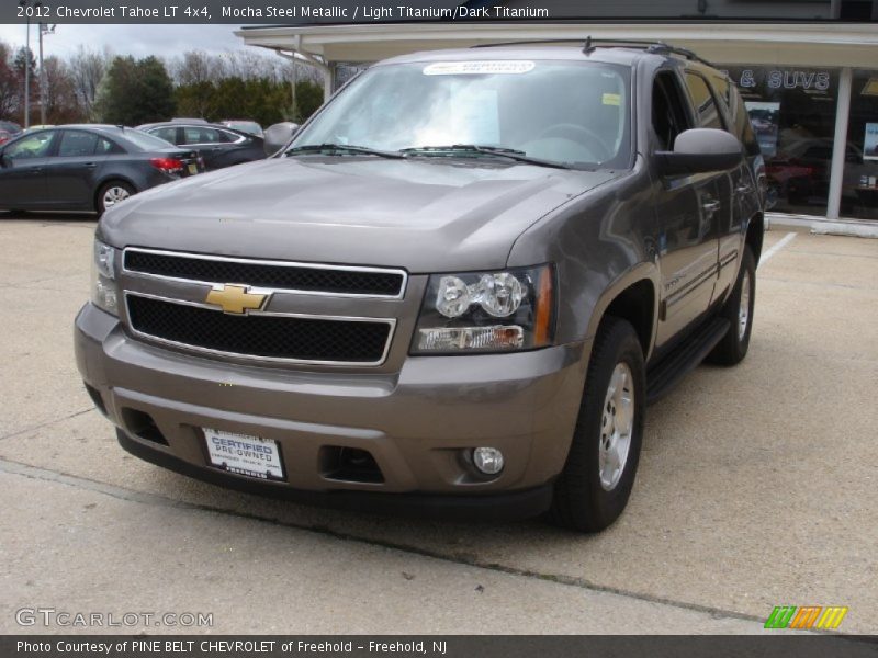 Mocha Steel Metallic / Light Titanium/Dark Titanium 2012 Chevrolet Tahoe LT 4x4