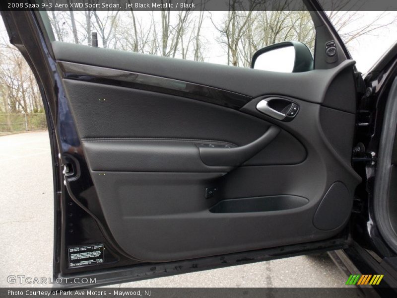 Door Panel of 2008 9-3 Aero XWD Sport Sedan
