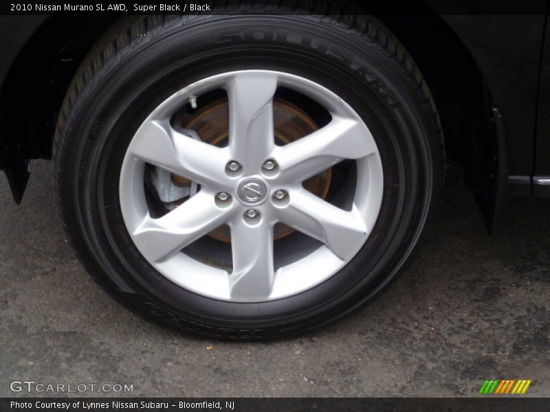 Super Black / Black 2010 Nissan Murano SL AWD