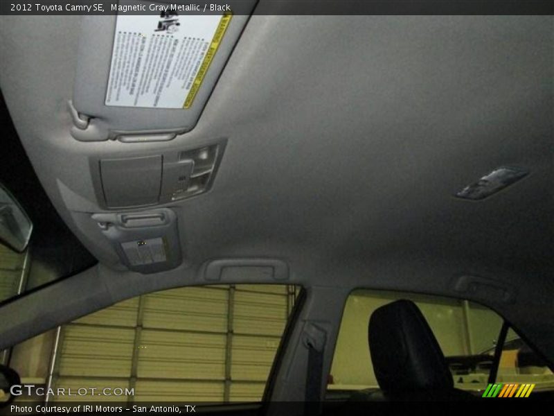 Magnetic Gray Metallic / Black 2012 Toyota Camry SE