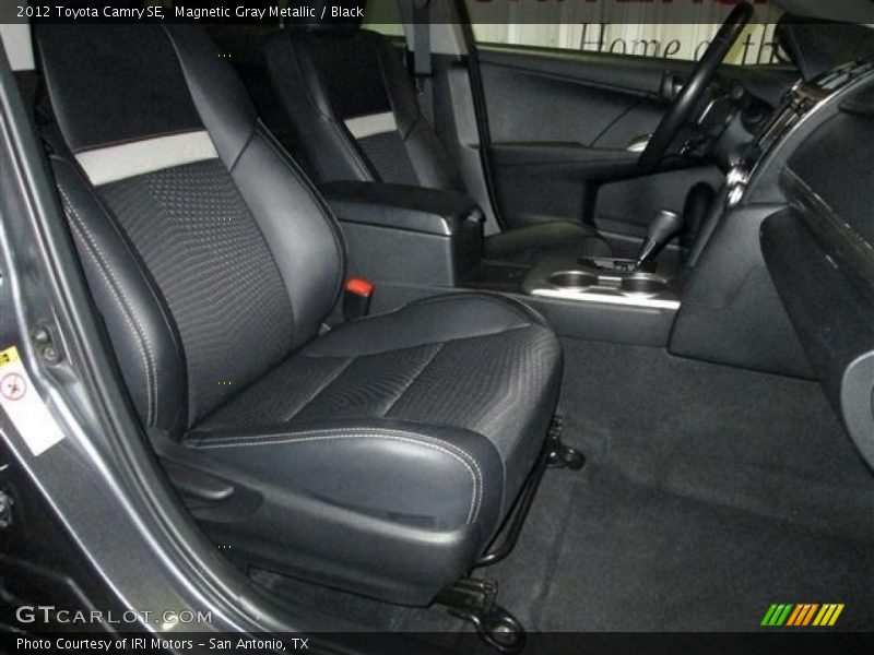 Magnetic Gray Metallic / Black 2012 Toyota Camry SE