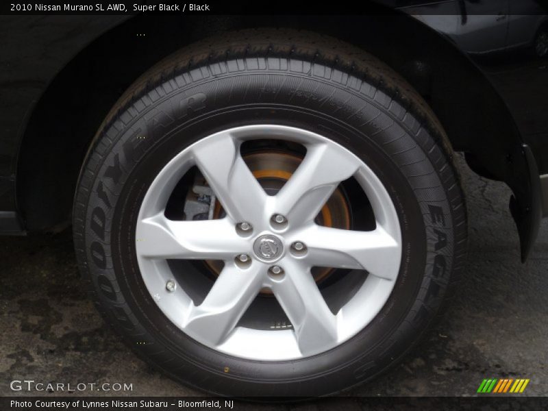 Super Black / Black 2010 Nissan Murano SL AWD