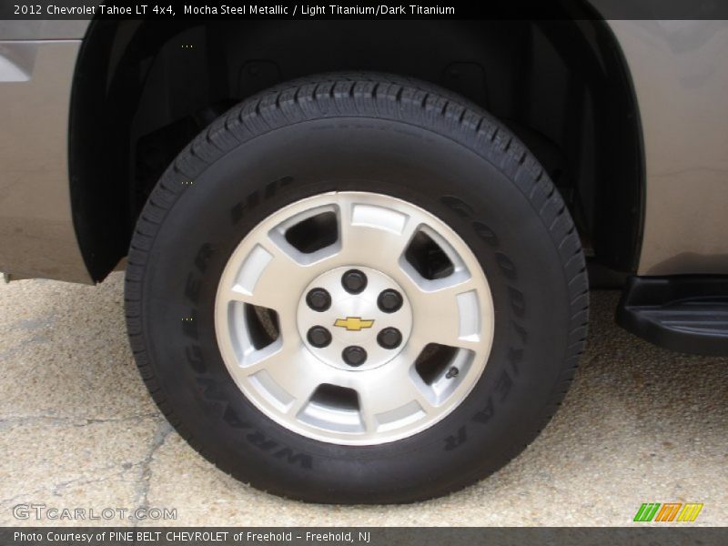 Mocha Steel Metallic / Light Titanium/Dark Titanium 2012 Chevrolet Tahoe LT 4x4