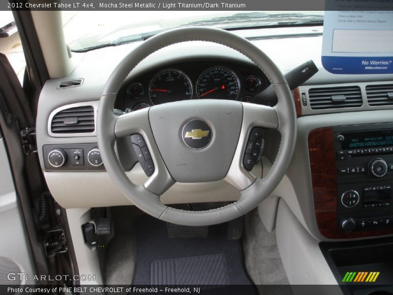 Mocha Steel Metallic / Light Titanium/Dark Titanium 2012 Chevrolet Tahoe LT 4x4