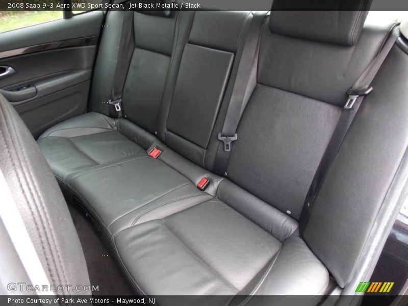 Rear Seat of 2008 9-3 Aero XWD Sport Sedan
