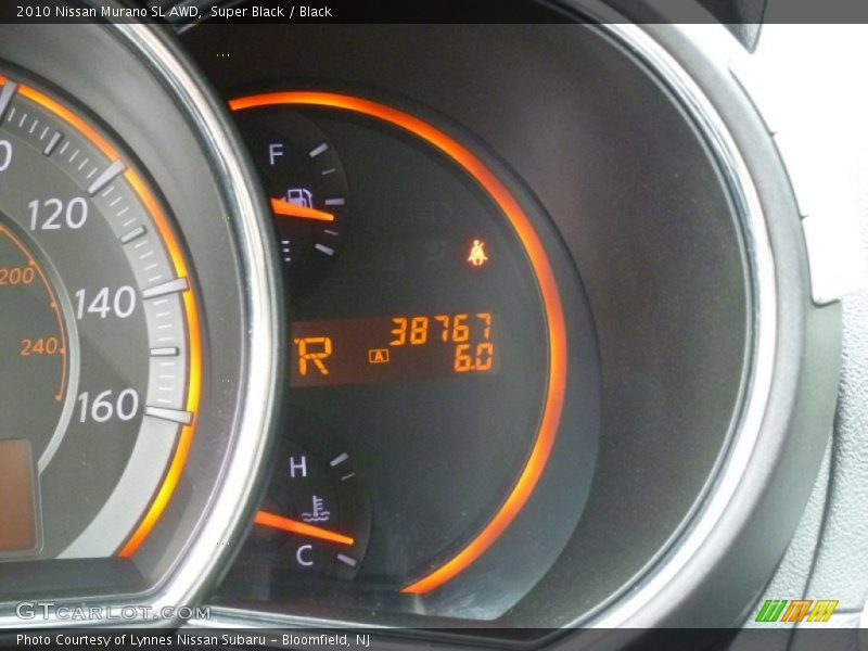Super Black / Black 2010 Nissan Murano SL AWD
