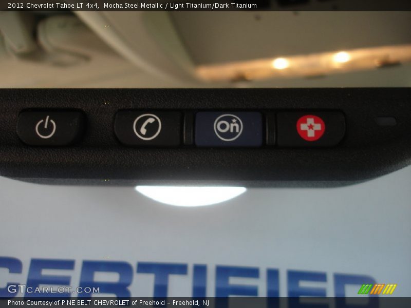 Mocha Steel Metallic / Light Titanium/Dark Titanium 2012 Chevrolet Tahoe LT 4x4