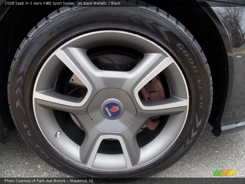  2008 9-3 Aero XWD Sport Sedan Wheel