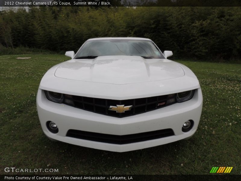 Summit White / Black 2012 Chevrolet Camaro LT/RS Coupe