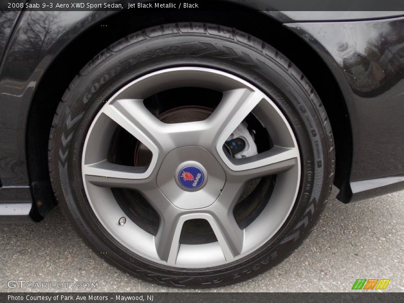  2008 9-3 Aero XWD Sport Sedan Wheel